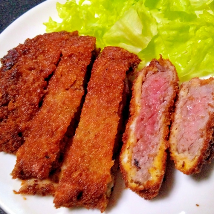 ビーフカツレツの作り方 レシピ 作り方 By ニャンコは料理人 楽天レシピ